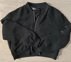 ZARA クロップドボンバージャケット M