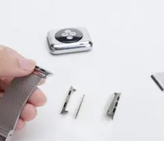 41mm メッシュベルト シンプル アップルウォッチ　バンド