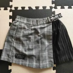 BENIGN チェック柄 プリーツスカート