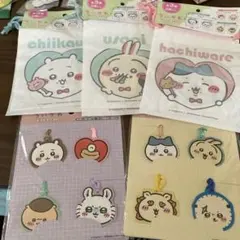 ちいかわ　ソフト巾着、ギフトタグ