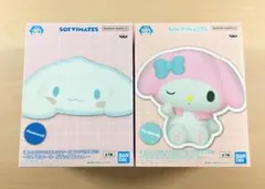 新品 SOFVIMATES シナモロール マイメロディ フィギュア 2種セット