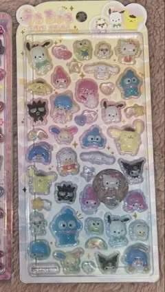 【正規品・新品】うるちゅるポップシール サンリオ ぷっくり 立体 キラキラ