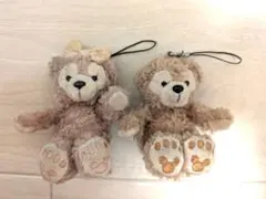 達菲 雪莉玫 鑰匙圈組