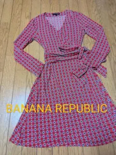 お値下げ匿名配送★BANANA REPUBLIC ラップドレス S