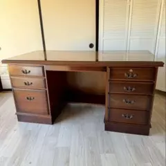 2025年最新】カリモク 書斎机 コロニアルの人気アイテム - メルカリ