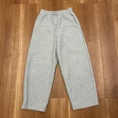 UNIQLO :C グレー スウェットワイドパンツ XS