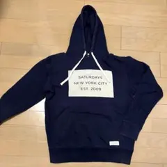SATURDAYS NYC ネイビー パーカーのサムネイル