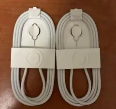 新品 未使用品　Apple純正品　編み込み式USB-C充電ケーブル1m2本