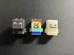 【投げ売り】Minecraft カプセルトイ フィギュア 3体セット