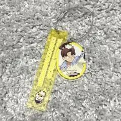 忍たま乱太郎 サンリオ amoカフェ 2連アクリルキーホルダー 山田利吉