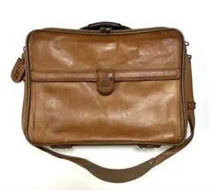 COACH コーチ ビジネスバッグ ブリーフケース 70662 茶系 レザー 