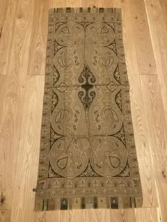 エトロ　大判　ウールシルクストール　ペイズリー柄