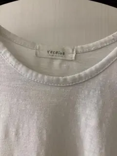 receive ホワイト タンクトップ