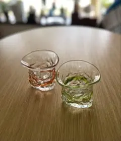 南蛮びーどろ　琉球ガラス　グラス２個セット