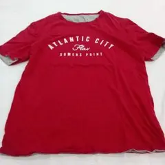 【な47】古着JOURNALSTANDARD 赤色 半袖Tシャツ　Lサイズのサムネイル