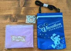 【ディズニー】ファンタジースプリングスホテルエコバッグ＆バケパショルダーバッグ