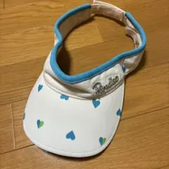 Paradiso サンバイザー ホワイト ハート柄のサムネイル