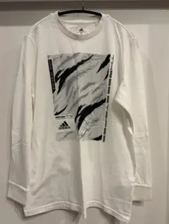 adidas グラフィックプリント ロングスリーブTシャツX L
