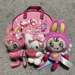 ナルミヤキャラクターズ　ぬいぐるみマスコット　エナメルポーチ　ベリエちゃんセット