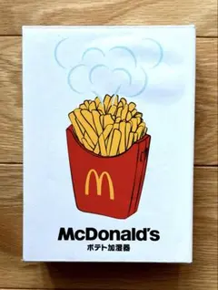 マクドナルド　ポスト加湿器　新品未開封 マクドナルド、福袋2024「ポテト加湿器」の正しい利用を呼びかけ