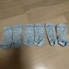 ノースフェイス　靴下　グレー　3足セット