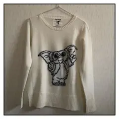 グレムリン　ギズモ　モグワイ　ニット　ホワイト