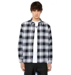 DIESEL ディーゼル　チェックシャツ　ブラック　サイズ44 クリーニング済