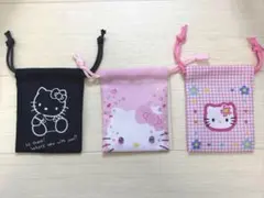 新品　ハローキティ　巾着セット