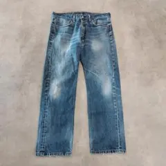 リーバイス501xx Levis W38 ヒゲ Y2K 青 00s 21237 - メルカリ
