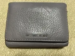 MICHAEL KORS グレー 三つ折り財布