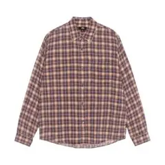 stussy matthew plaid shirt 24ss