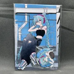 缶バッジ FILA×初音ミクCollaboration Collection