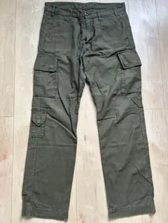 【バックナンバー】カーゴパンツ オリーブ色　XL