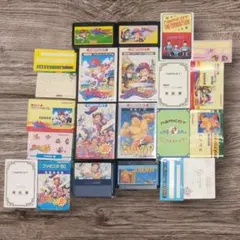 シール有】ファミスタ94 マージャン天国 等ファミコンソフト 4本セット 