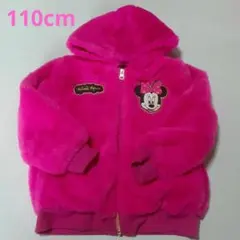 ディズニーDisney ミニーマウス フリースジャケット ショッキングピンク