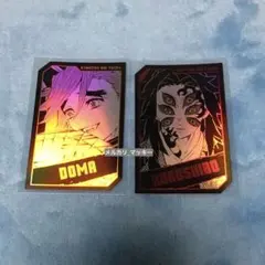 鬼滅の刃　キャラクターズホロカードコレクション　第1弾 童磨 黒死牟