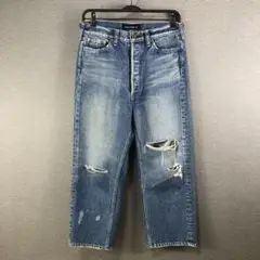 MADISON BLUE CRASHED SAROUEL PT DENIM 00