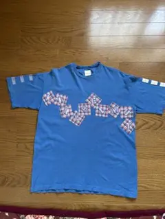 Karl Helmut パッチワーク Tシャツ ブルー