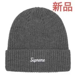 【新品】 Supreme Loose Gauge Beanie 濃灰