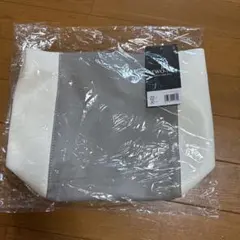 ホワイト　グレー　ショルダーバッグ　新品