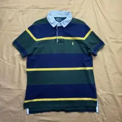 polo by Ralph Lauren ポロシャツ　Lサイズ　グリーンネイビー