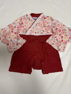 袴ロンパース ベビー　80サイズ