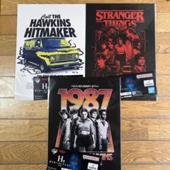 一番くじ　ストレンジャーシングス　H賞　ポスター