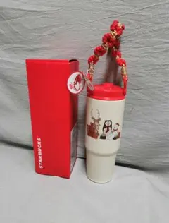 Starbucks スターバックス ステンレスボトル ストラップ付き 800ml