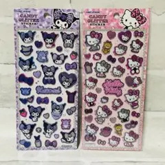 サンリオ sanrio キャンディグリッターステッカー シール