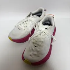 HOKA RINCON 3 22.5cm 白 ピンク 厚底のサムネイル