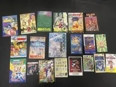 ゲーム　付録　冊子　ファミ通　vジャンプ　カプコンポストカード　まとめ売り
