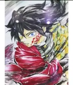 『鬼滅の刃　無限城編　第一章 猗窩座再来』 入場特典　冨岡義勇 誕生日記念色紙