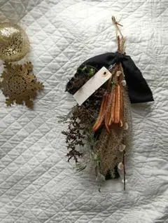 weekendsaleドライフラワー　スワッグ　Xmas*☆　お正月　ヒイラギ