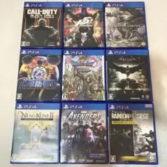 PS4 ゲームソフト 16本セット まとめ売り 動作品 プレステ4